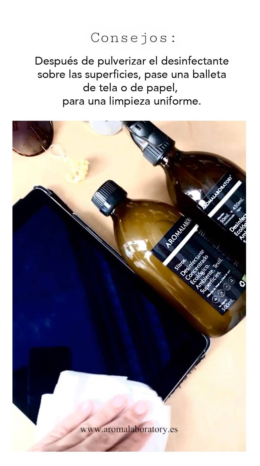 AROMALABORATORY – wholesale All-purpose cleaning spray – Concentrated Ecological Disinfectant Kit. 5 liters.4