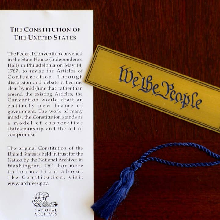 National Archives Foundation - Wholesale Bookmark - U.S. Constitution Bookmark
