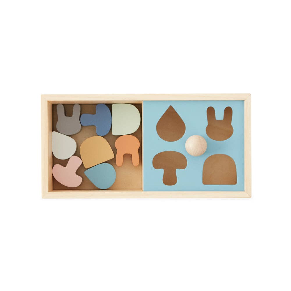 OYOY LIVING DESIGN - Wholesale Puzzle - Kids - Wooden Puzzle Box - Nature