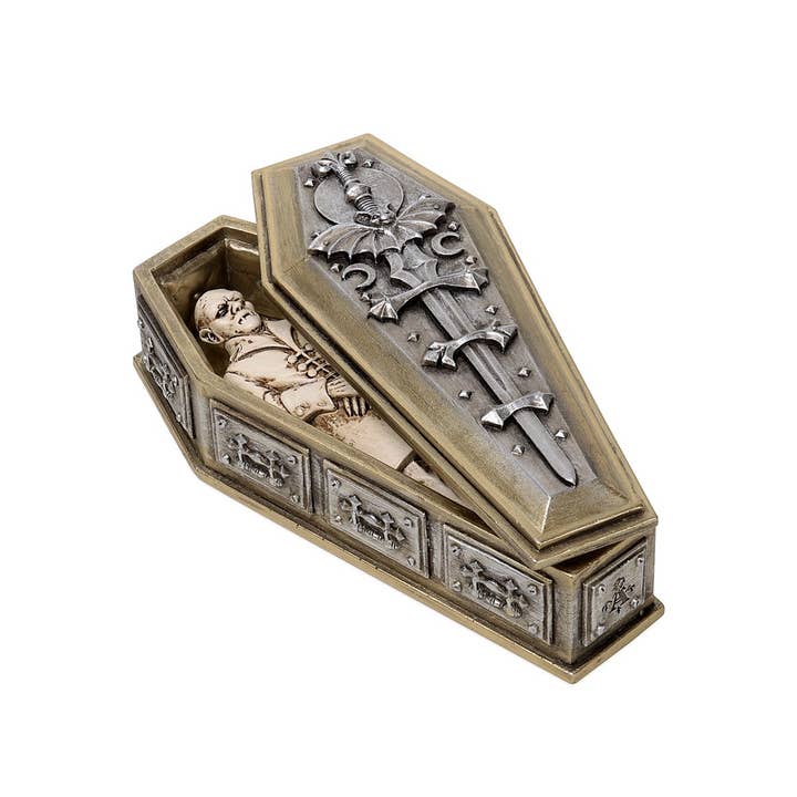 Nosferatu's Rest Casket & Figure (Casket / Box) for wholesale by Alchemy Of England (Alchemy USA Distributor)