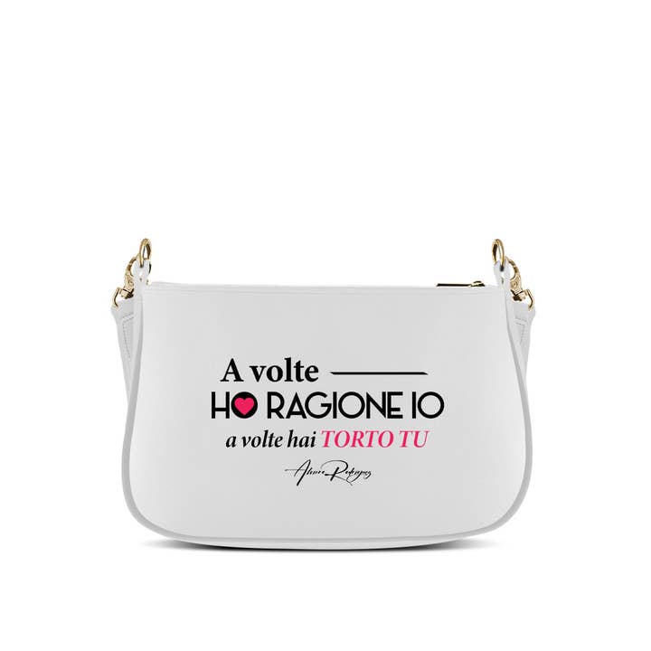 Alviero Rodriguez - Vendita all'ingrosso Tracolla - Donna - Borsa Desiree Bianca A volte ho ragione