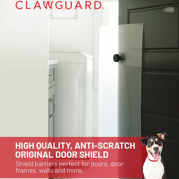 CLAWGUARD - Wholesale Pet Paw Protection - Original CLAWGUARD Door Shield - Door, Door Frame and Wall Protection1