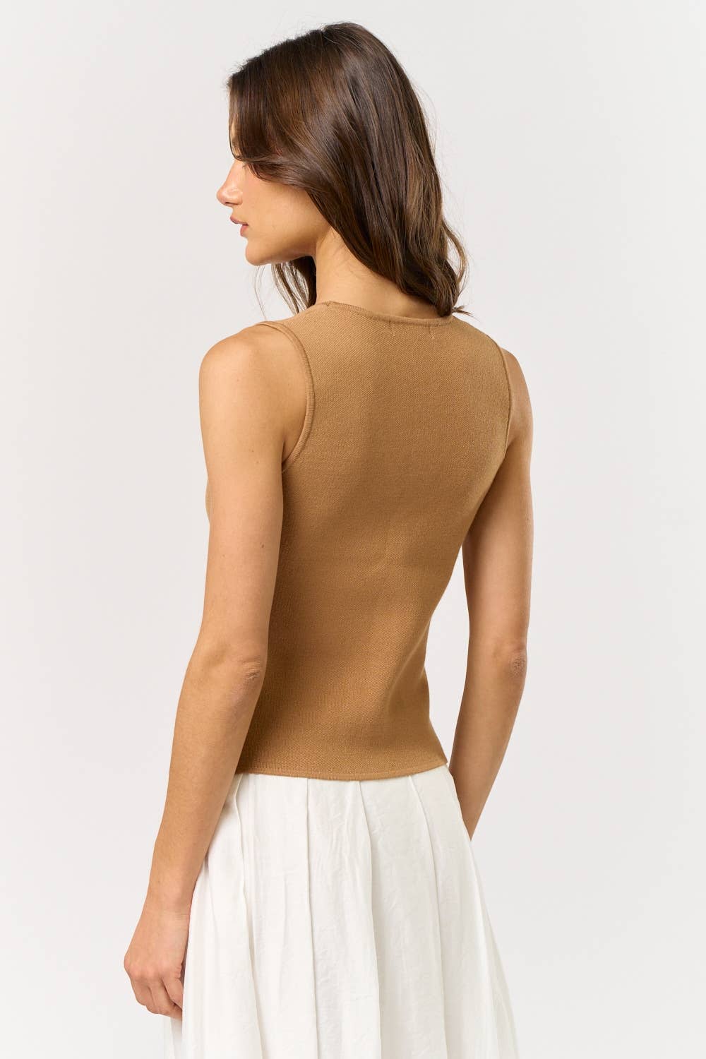 Lalavon - Wholesale Knit Top - Women's - ILT5335 Effortless Layer Knit Vest3