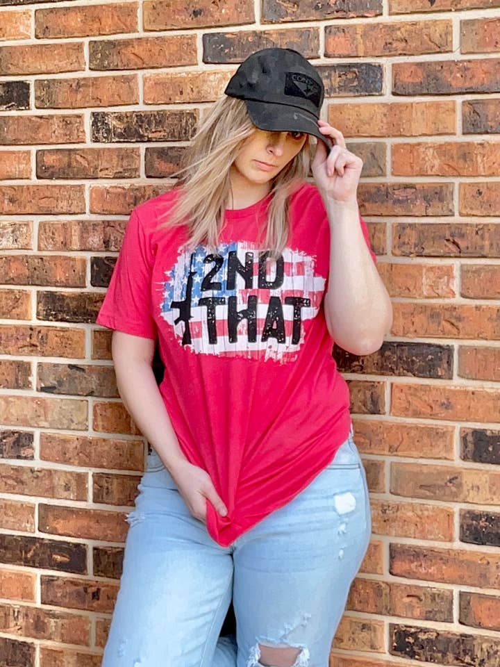 2nd That Unisex-T-Shirt mit Grafik, Bella Canvas für den Großhandel von Three Sisters Design