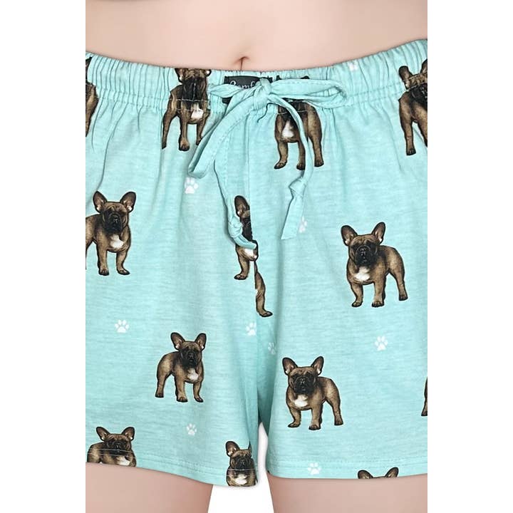 E&S Pets - Wholesale Sleepwear Bottom - Women's - French Bulldog Summer Shorts
