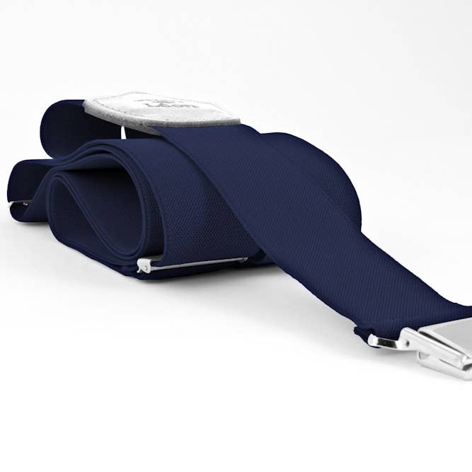 Les Bretelles De Léon - Wholesale Belt - Women's - XL Suspenders 140 cm Navy Blue Good Looks1