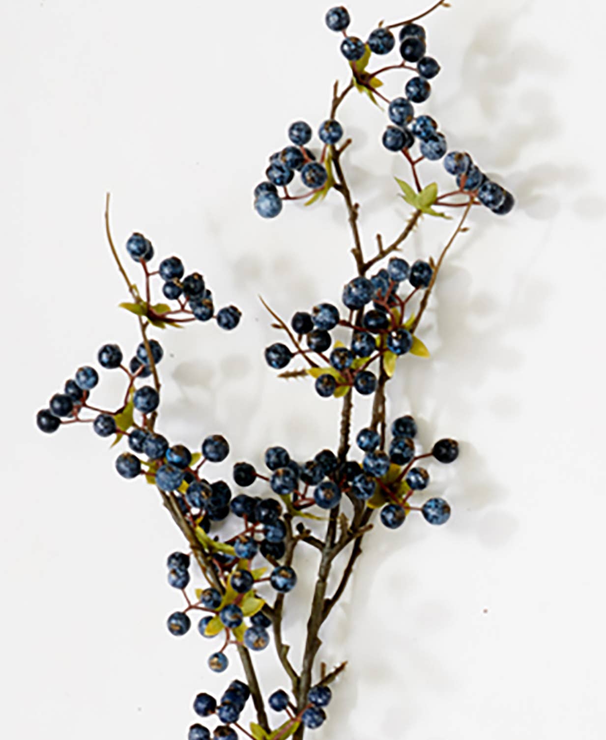 WORTH IMPORTS - Wholesale Artificial Flowers - 31" Artificial Blueberry Spray with Green Leaves
1