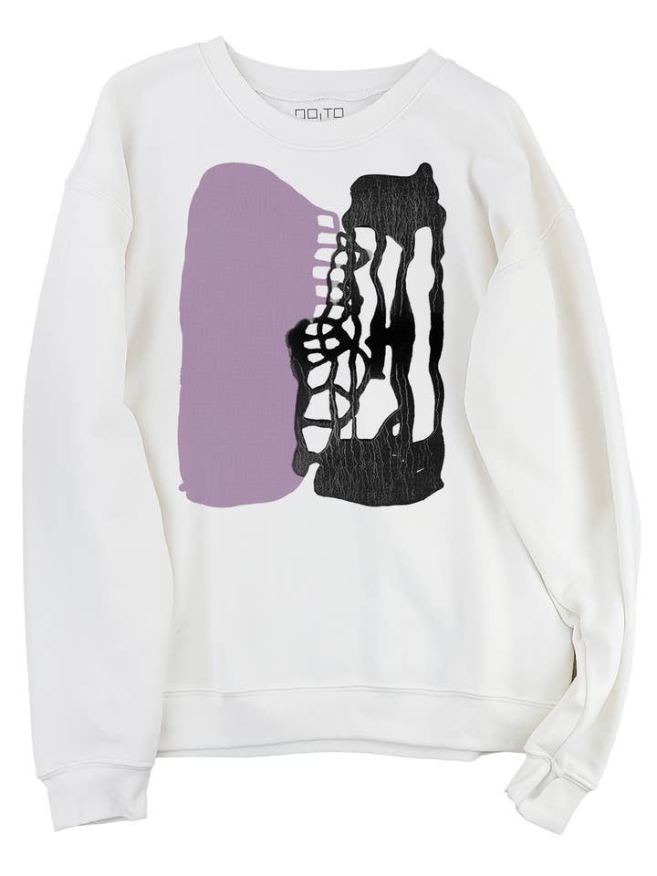 Felpa in pile oversize da donna Tongue Tied per la vendita all'ingrosso da parte di Go To Devil