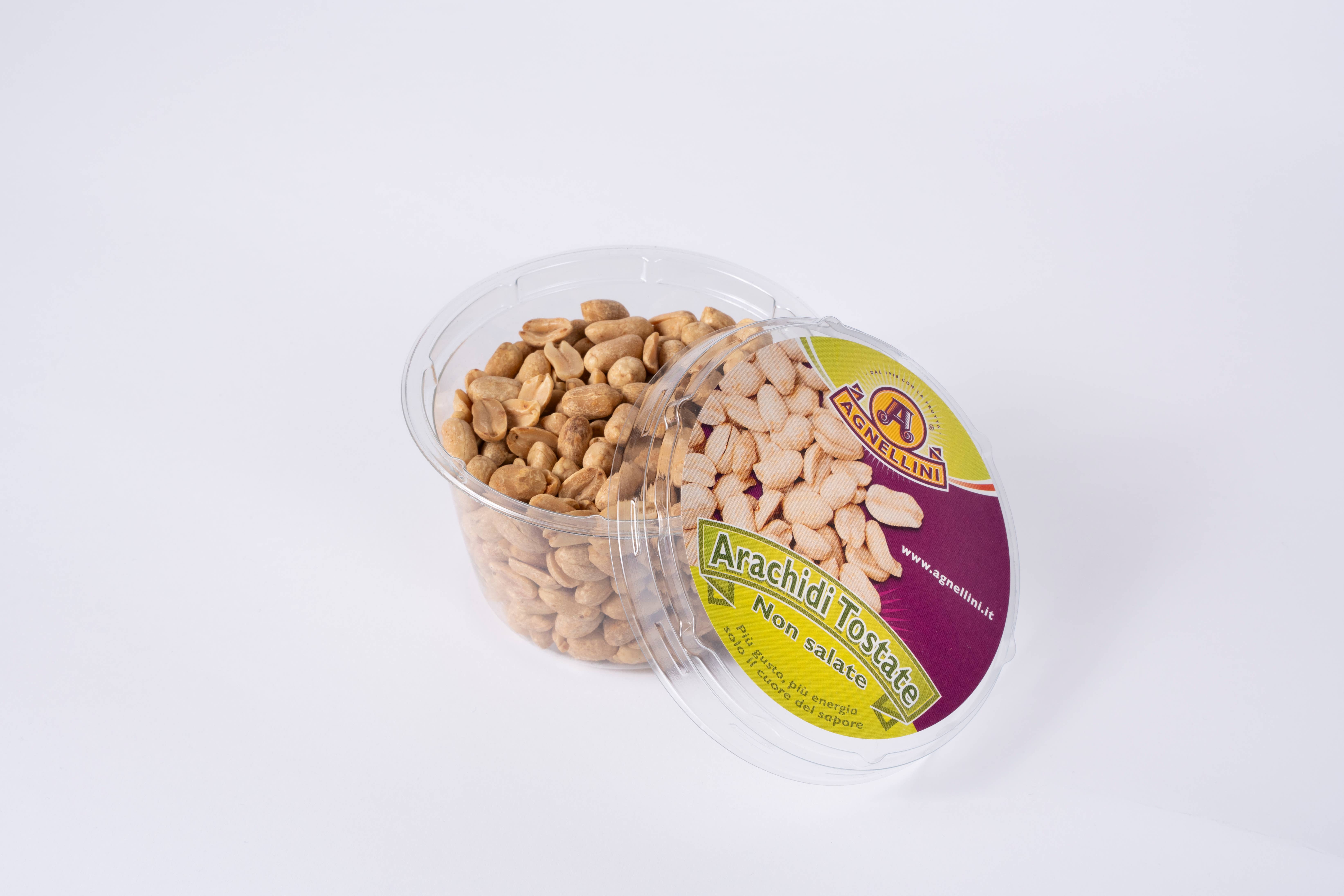 Agnellini Int Srl - Wholesale Nuts - Unsalted roasted peanuts 200g0