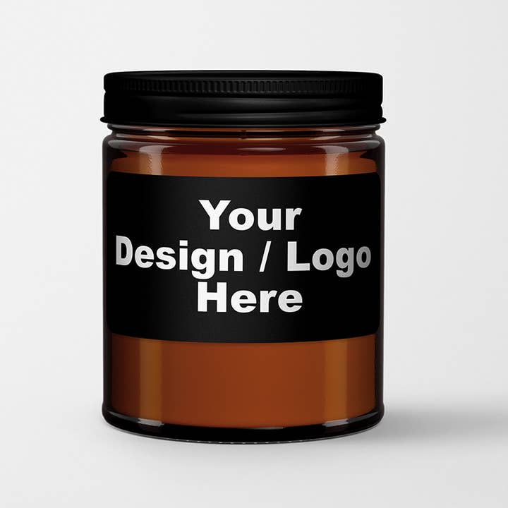 Candlefy - Wholesale Jar/filled candle - Custom Candle I White Label Candle I Amber Jar Candle3