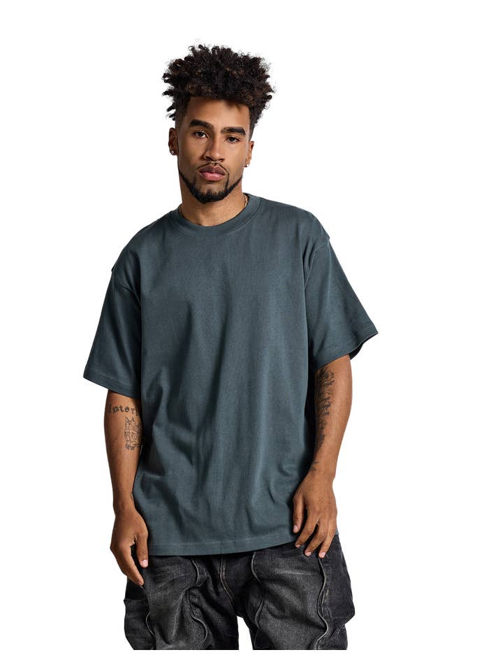 Smart Blanks – T-shirt – Homem por atacado – UH77 - T-shirt Premium para Adulto 7.7oz22