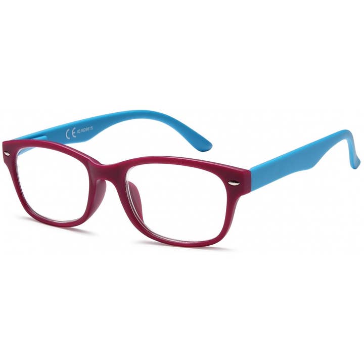 Pre-assembled reading glasses - Two-tone frame - NV1164 for wholesale by NEW VISION MILANO SRL
