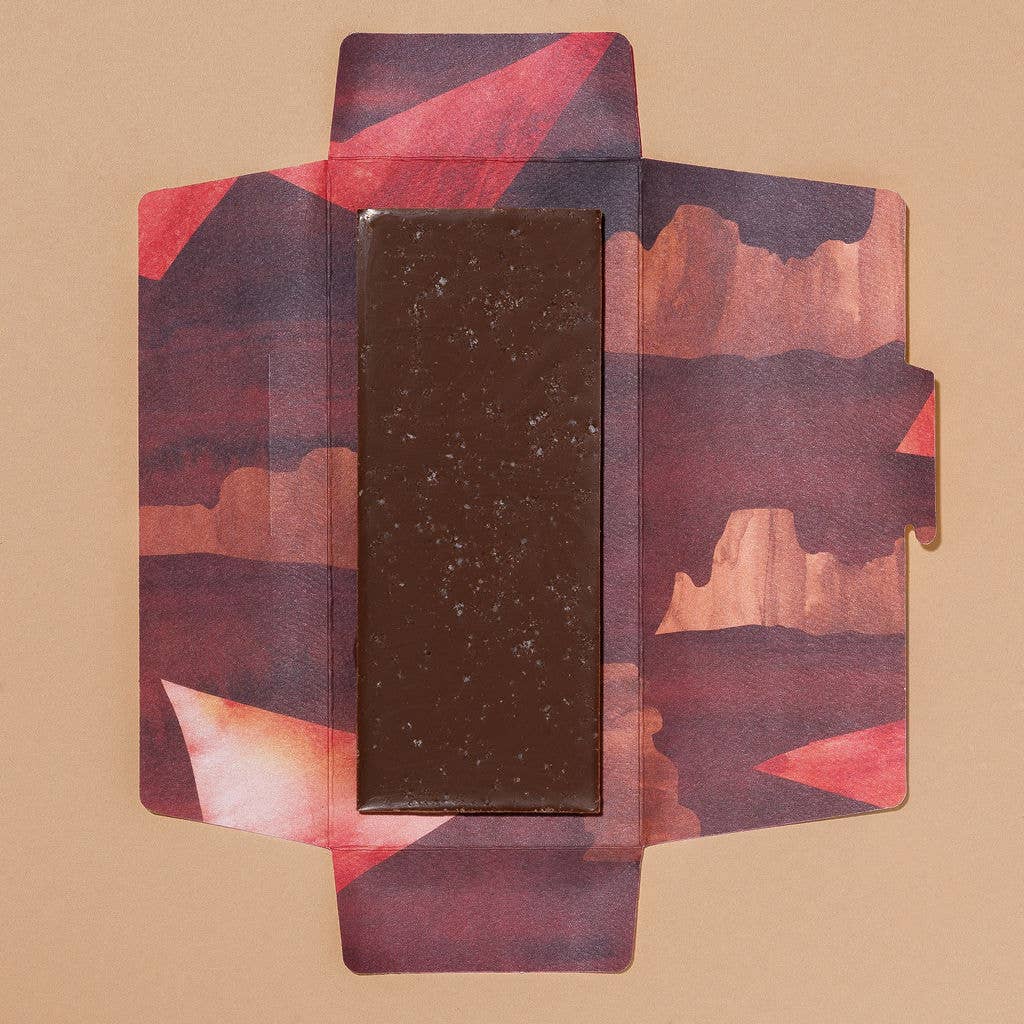 Monsoon Chocolate - Wholesale Chocolate Bar - Monsoon Sonoran Sea Salt 40% Milk Chocolate, 50g1