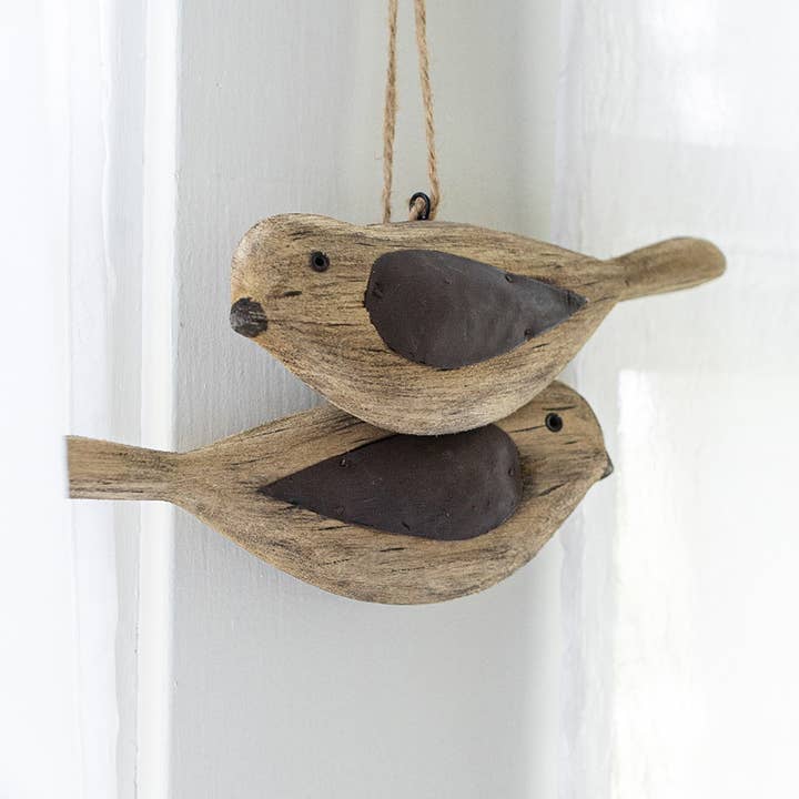 Gabriella Carved Bird with Pillowed Wings Decorative Accent for wholesale by Foreside Home & Garden