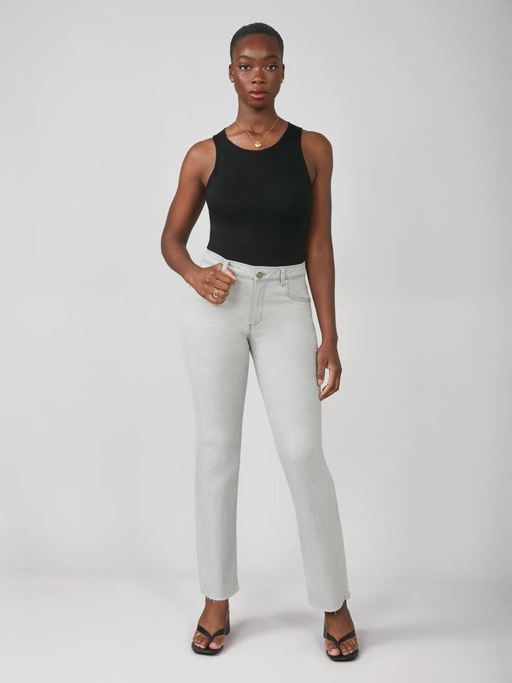 JASPER-MA Mid Rise Straight Jeans 30" Inseam for wholesale on Faire