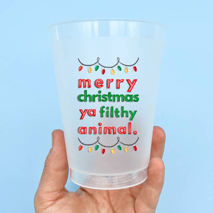 Ya Filthy Animal Party Cup Set-Drinkware Favor Reusable for wholesale by Home Malone