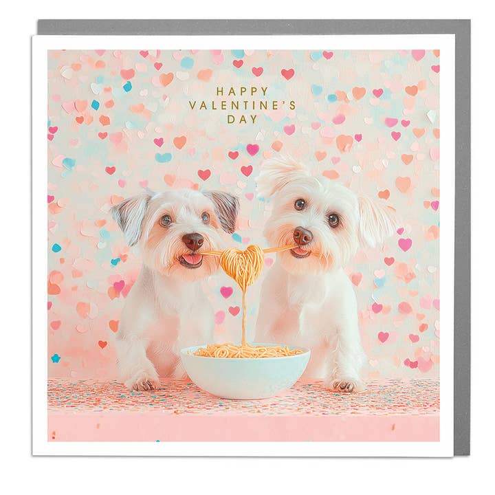 Dog Valentine’s Day Greeting Card Love Card for wholesale by Lola Design Ltd