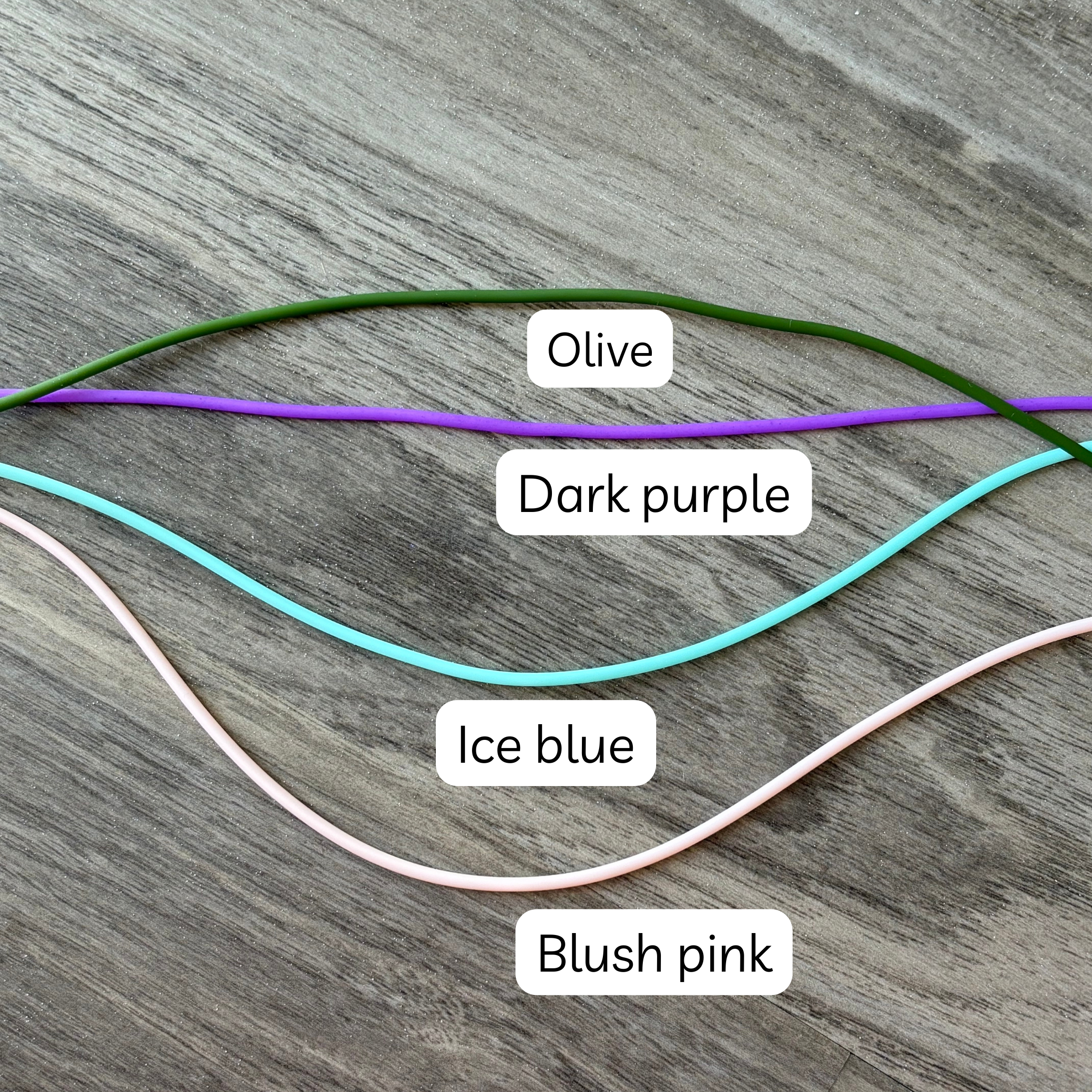 Comma Craft Co - Wholesale Knitting/Crochet Supplies - Short Set Knitting Stitch Holder Tubes  "hold-It-Right-There3