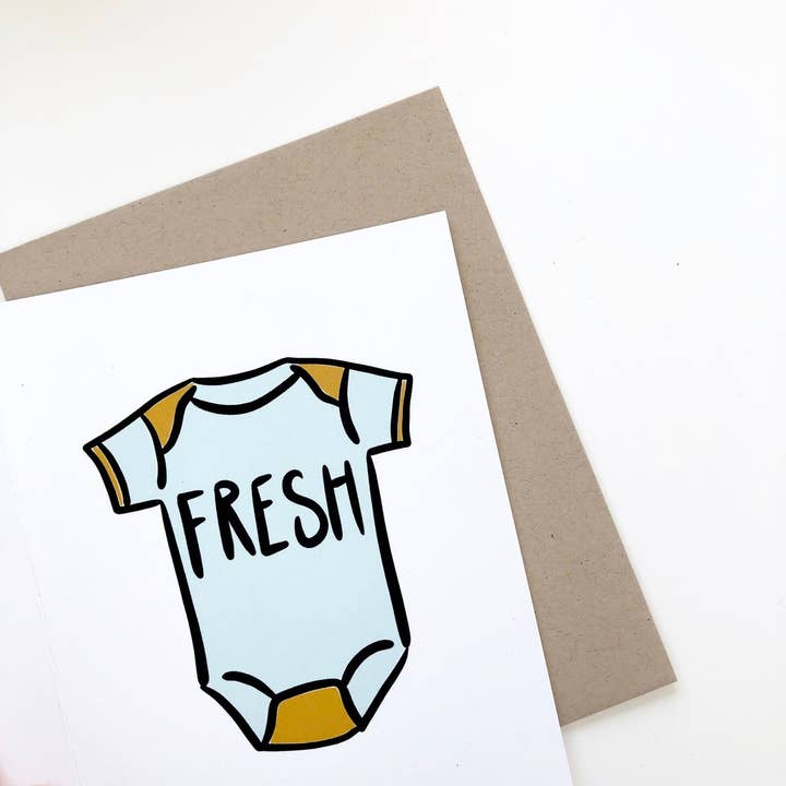 PAGEFIFTYFIVE - Wholesale Baby Card - Fresh New Baby Card2