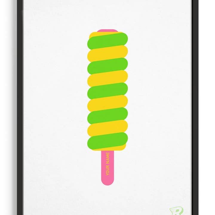 Rocket Jack - Wholesale Art Print - Twister ice lolly