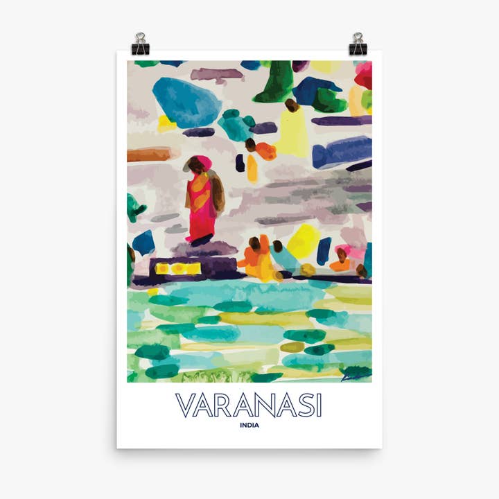 Réflexions de Varanasi pour la vente par Kim Lyon Design