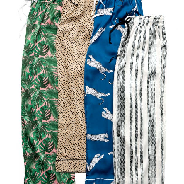 DM Merchandising - Venta al por mayor Pantalón de pijama - Mujer - Pantalones de pijama de satén Hello Mello Beauty Sleep Open Stock3
