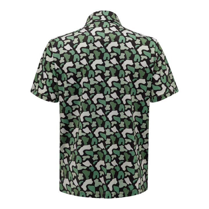 Meripex Apparel - Wholesale Polo - Men's - Green Duck Camo Polo3