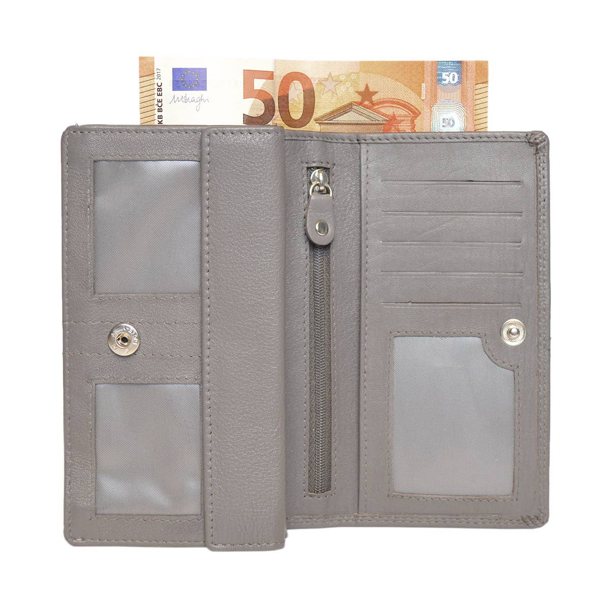 Arrigo - Wholesale Wallet - Women's - Wallet Leather Ladies RFID - Leather Woman Harmonica Wallet29