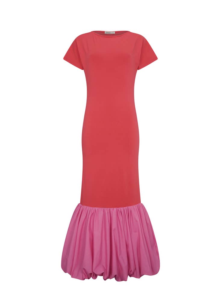 pītusa - Wholesale Dress - Women's - Bubble Hem T-shirt Dress5