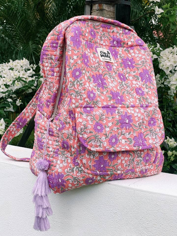 Gewatteerde rugzak van Dylan voor wholesale door Erin Made