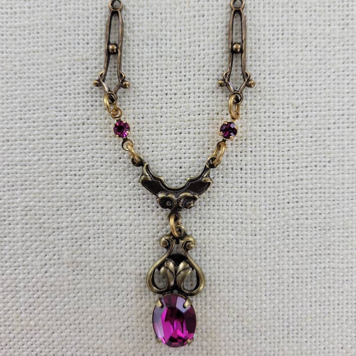 Sadie Green's Jewelry - Vente Colliers à pendentif - Collier de reproduction victorien N4888