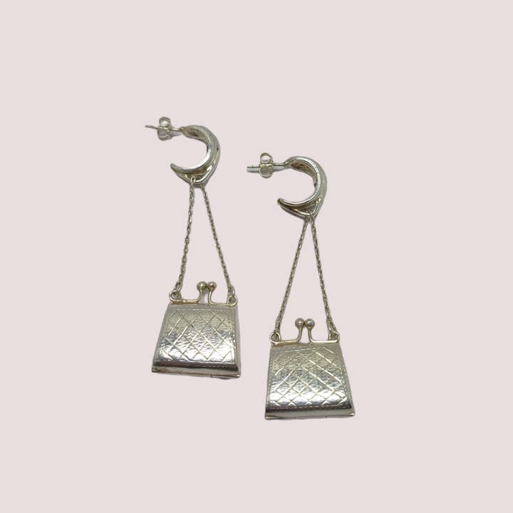 Handväskor silver örhängen för wholesale av Iroquoise