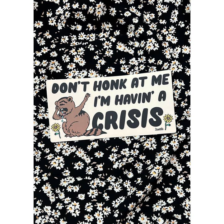 kaeraz - Wholesale Sticker - Havin' A Crisis Bumper Sticker1