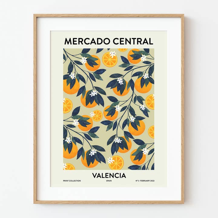 Lámina Fruit Market Valencia para venta al por mayor de El buen limón