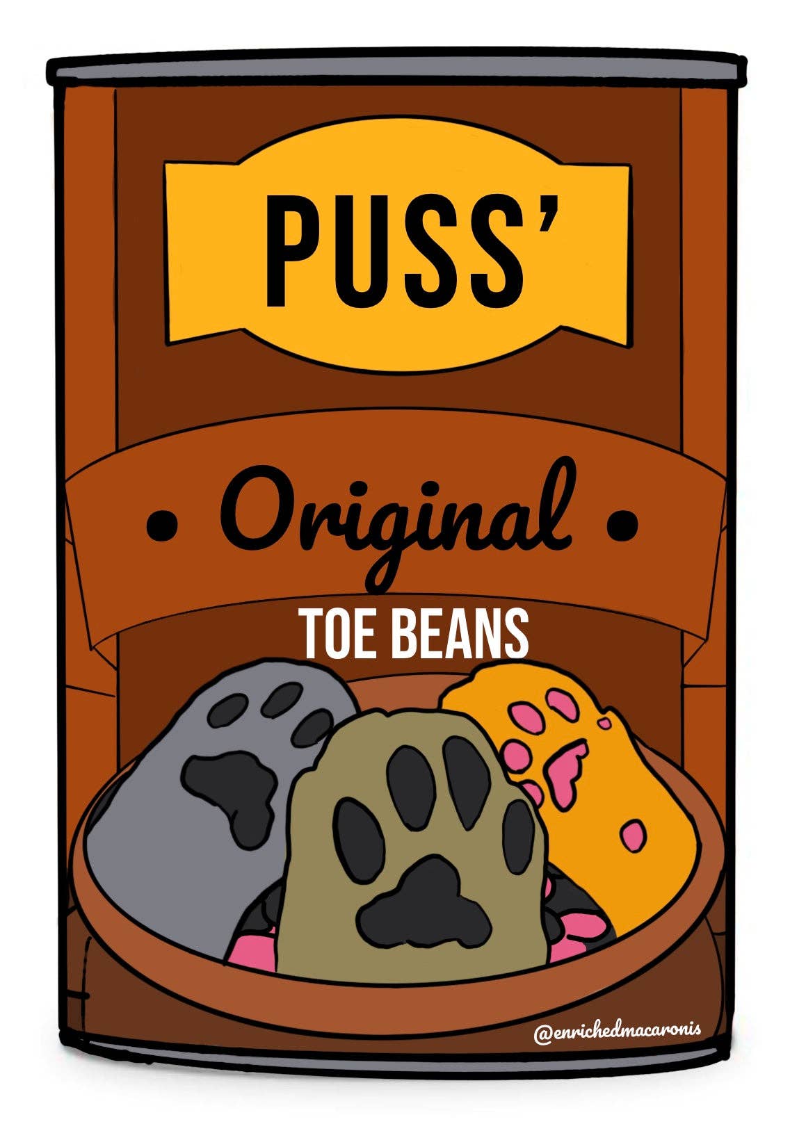 Enriched Macaroni Products - Wholesale Sticker - Sticker - Can Parody4