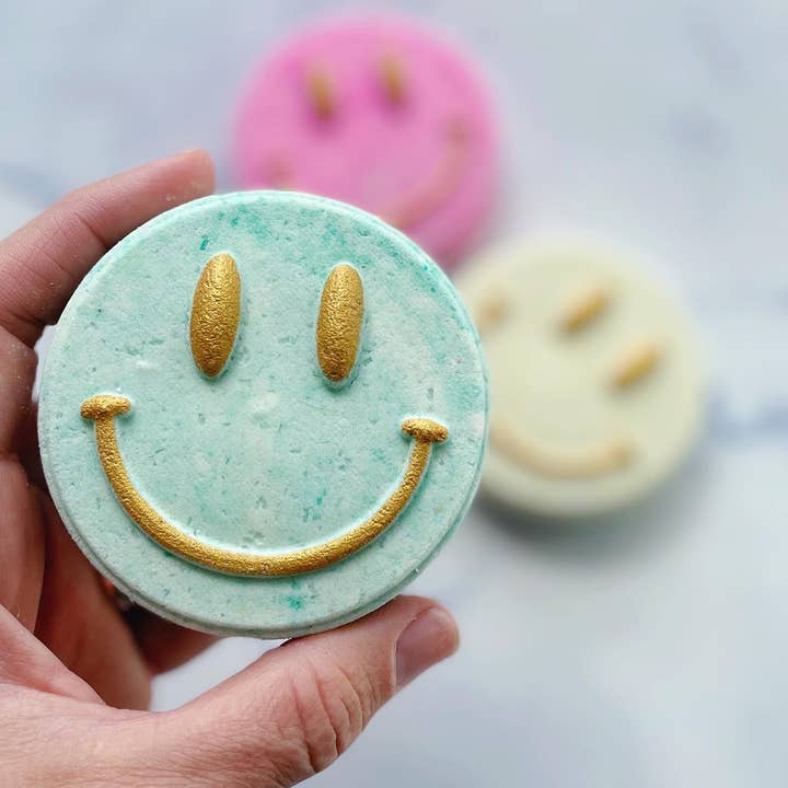 The Sister Made - Wholesale Bath Bomb/Fizz - Happy Bath Bomb (Emoji, Smiley)