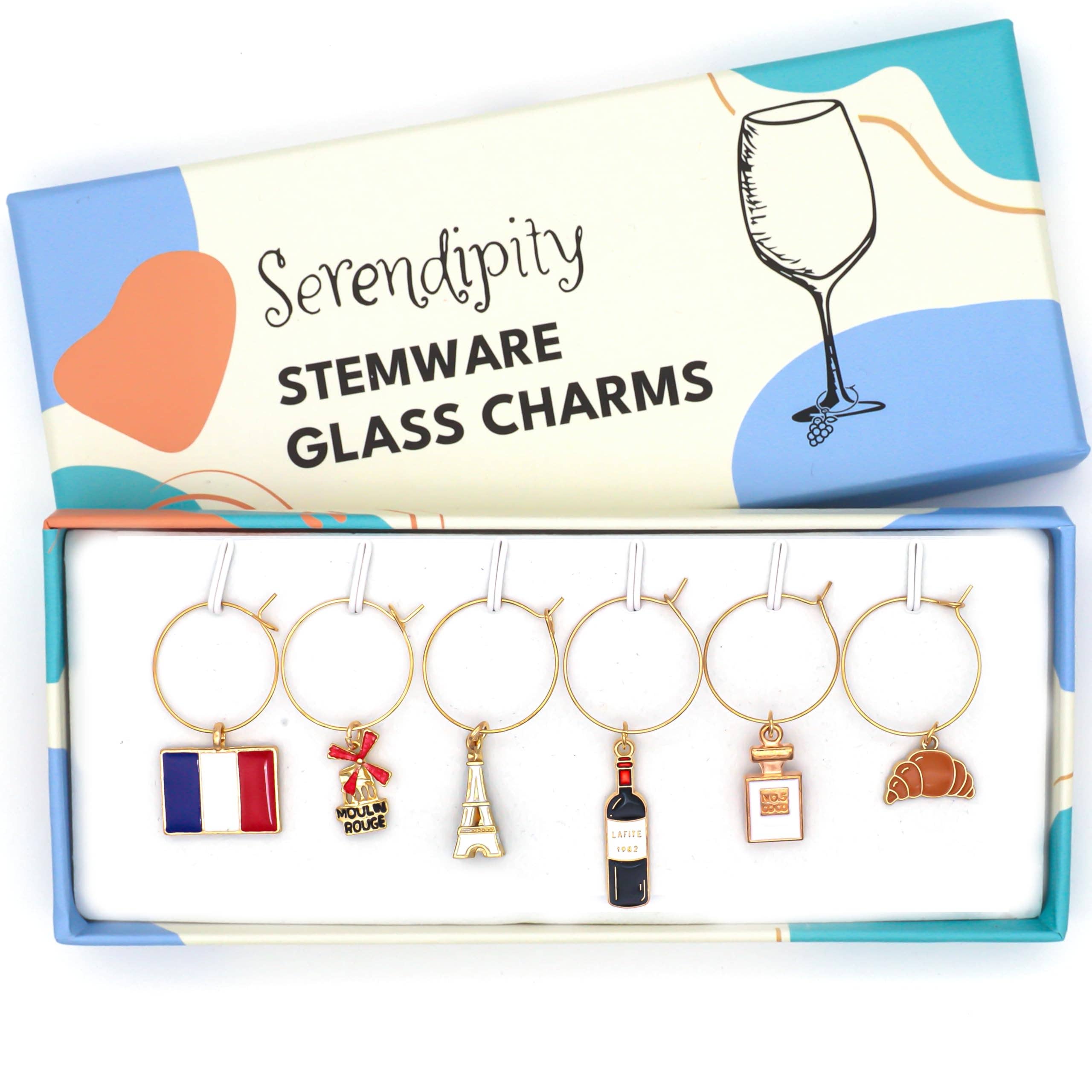 Serendipity - Wholesale Wine Charm - French Wine Charms | Parisian Chic0