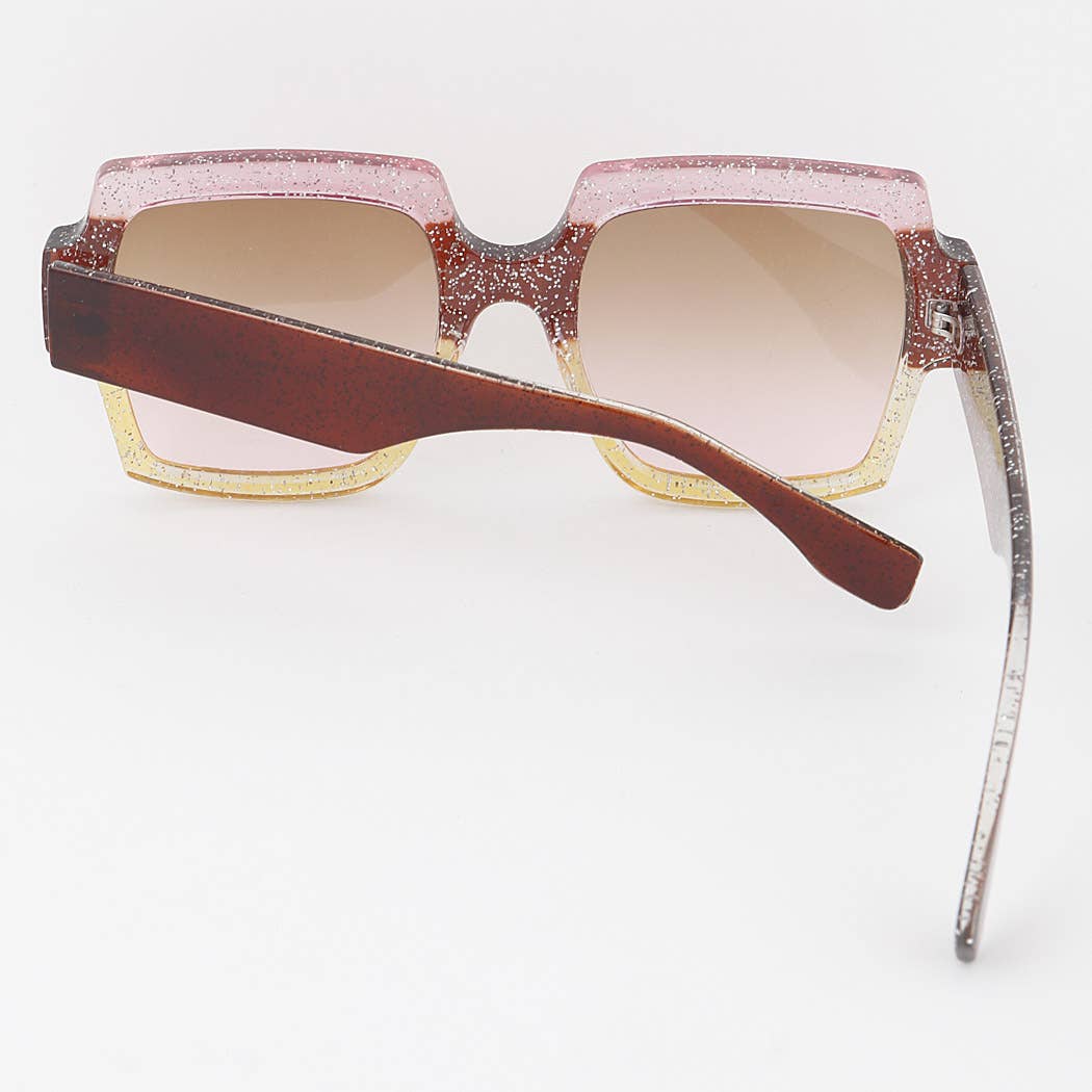 BLANDA Glitter Tortoise solglasögon för wholesale på Faire5