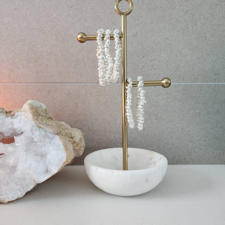 Silverpläterat Lavabitar Armband för wholesale av The Queen of Quartz