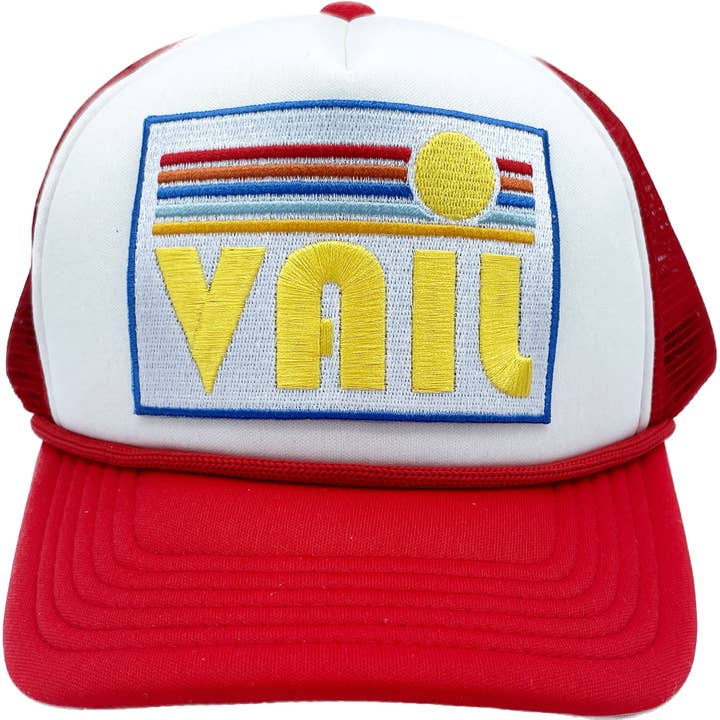 Hey Mountains - Wholesale Kids Hat - Kids - Kids Vail, Colorado Trucker Hat