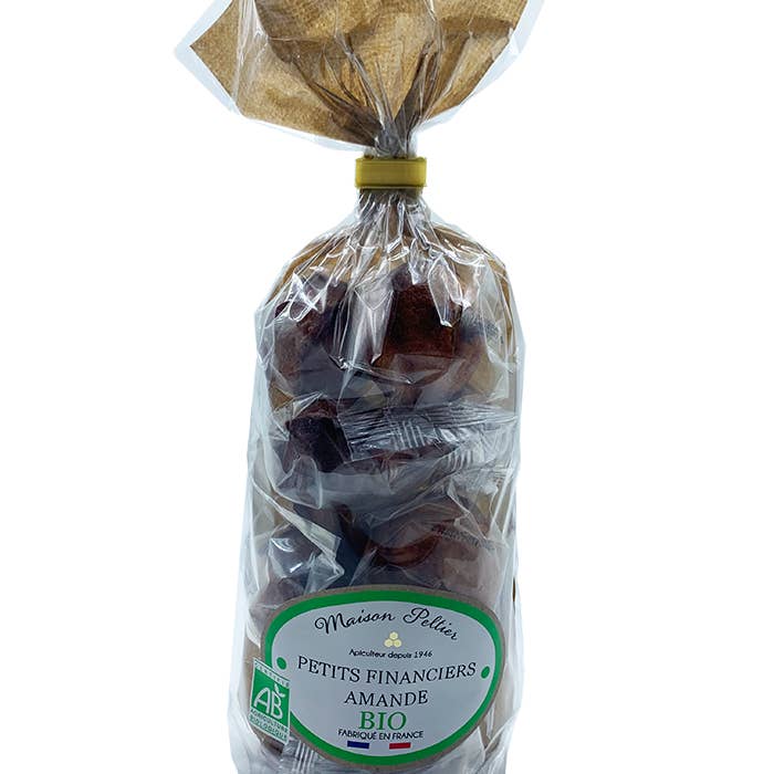 Piccoli financier naturali BIO 160g per la vendita all'ingrosso da parte di Maison Peltier