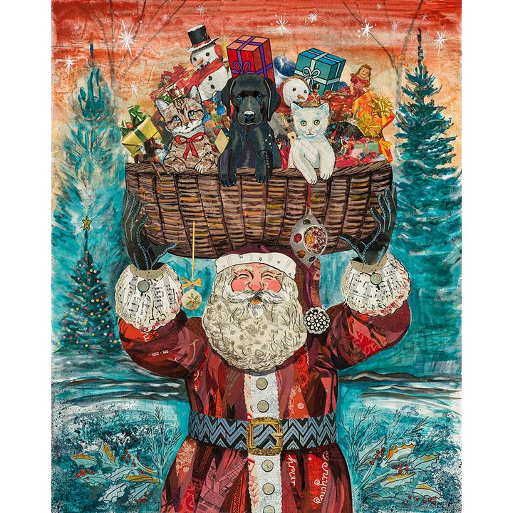 Dolan Geiman - Wholesale Art Print - Art Print | Christmas Wall Art | SANTA 2024