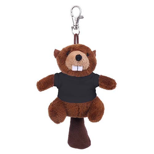 Plushland - Wholesale Keychain - Kids - 4" Keychain – Beaver