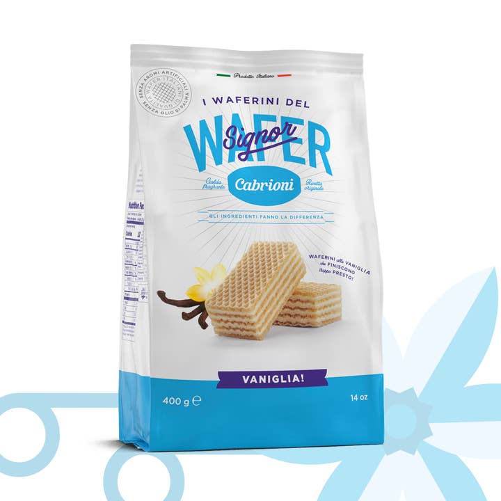 Cabrioni Vanilla Wafers for wholesale by Cabrioni