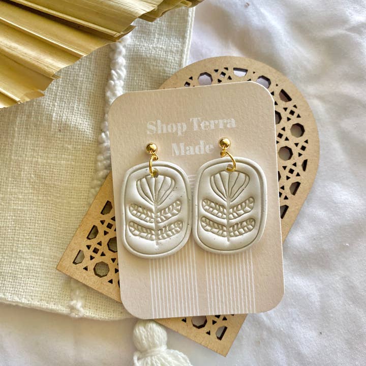 Terra Made - Wholesale Dangle Earrings - addie floral earrings