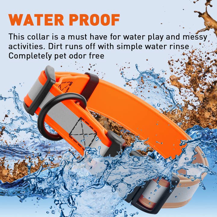 Dogline - Wholesale Pet Collar - Dog - Dogline Biothane Reflective Dog Collar with Quick Release10