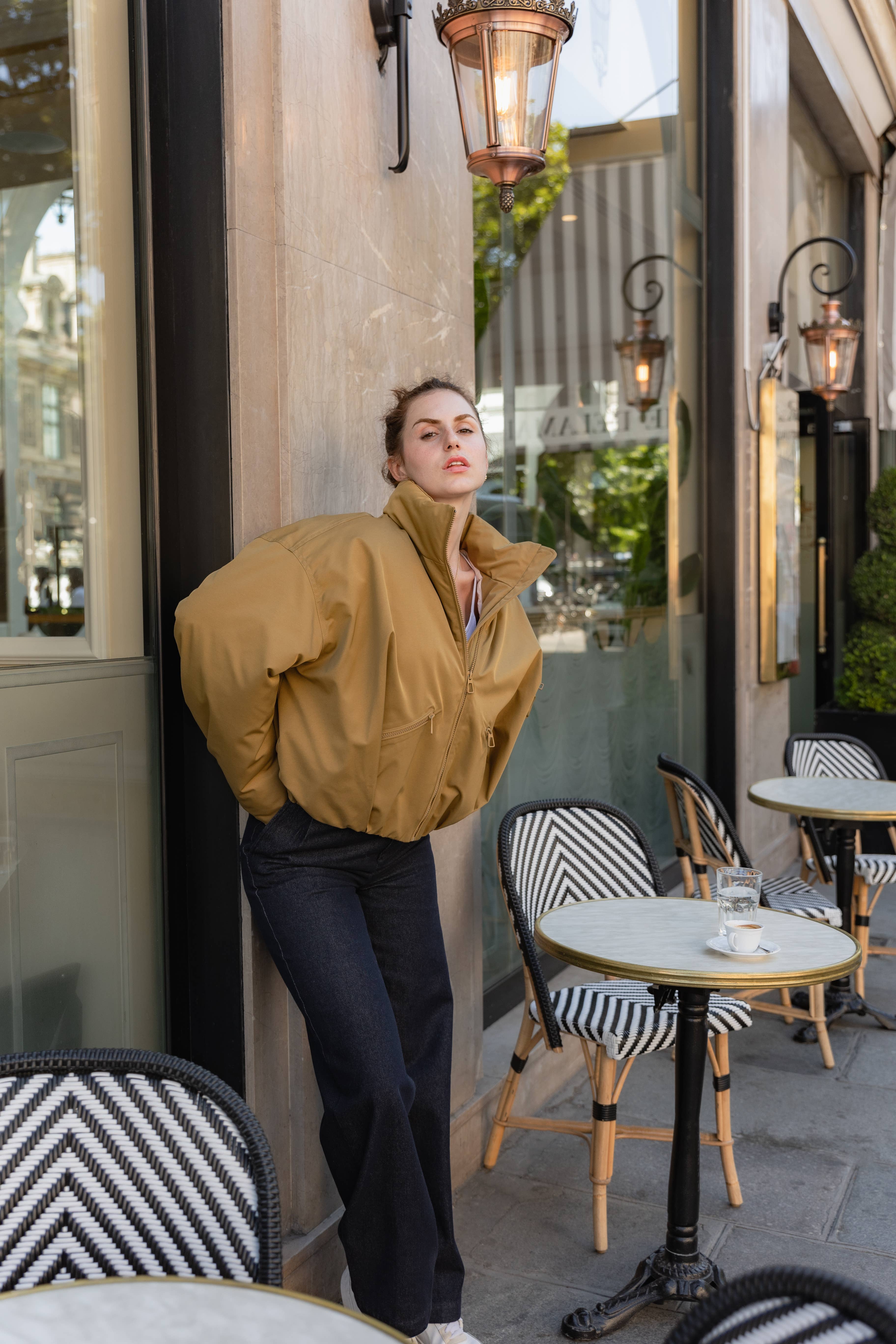 KZELL PARIS - Wholesale Raincoat - Women's - WATERPROOF BUBBLE-EFFECT JACKET3