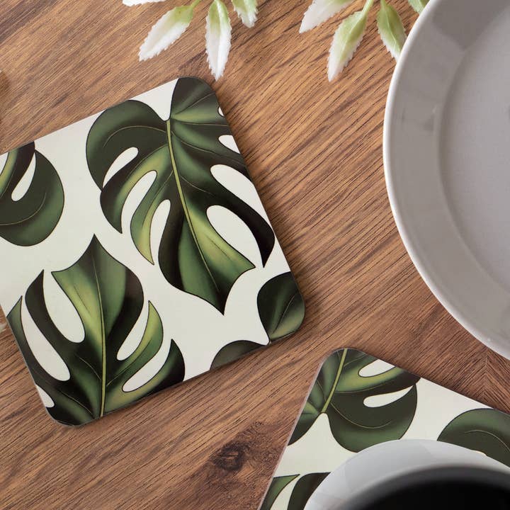 Swiss Cheese Coaster for wholesale by Hayley Jade Design Studio