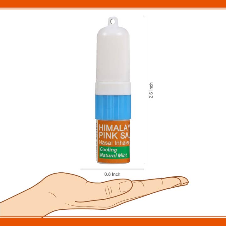 WBM LLC – wholesale Aromatherapy inhaler – Natural Solution Himalayan Pink Salt Inhaler, Essential Oil10