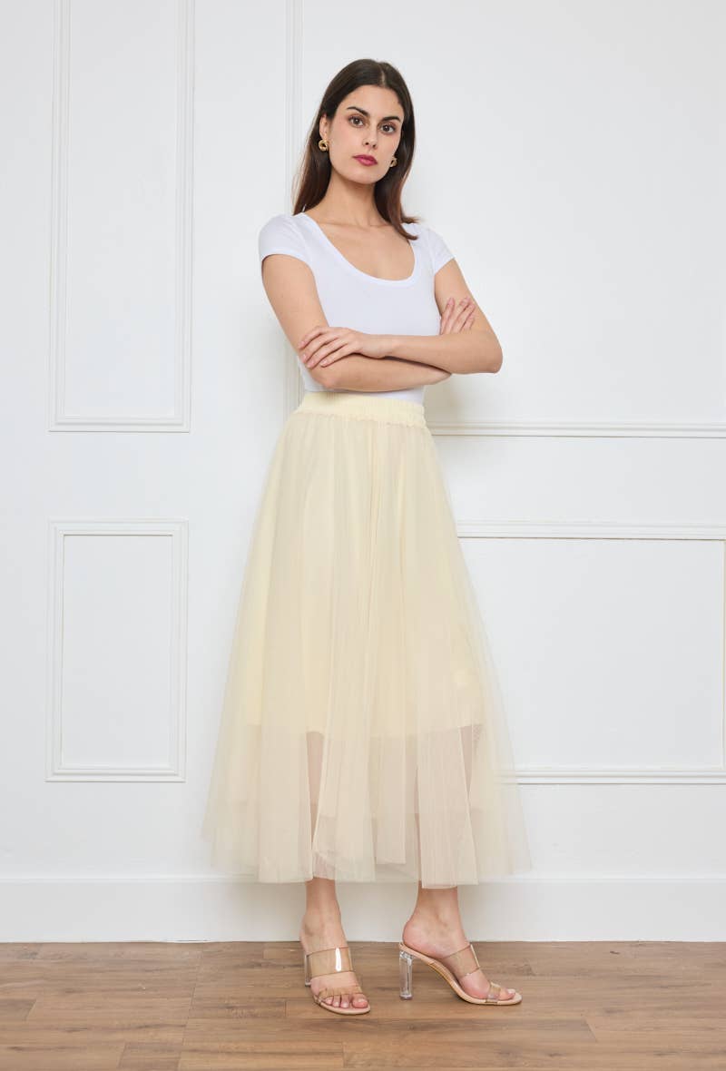 SOFTY - Wholesale Skirt - Women's - Tulle skirt - 820012